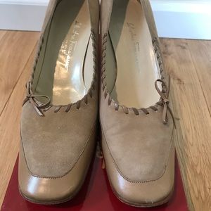 Salvatore Ferragamo bright hight heels size 10